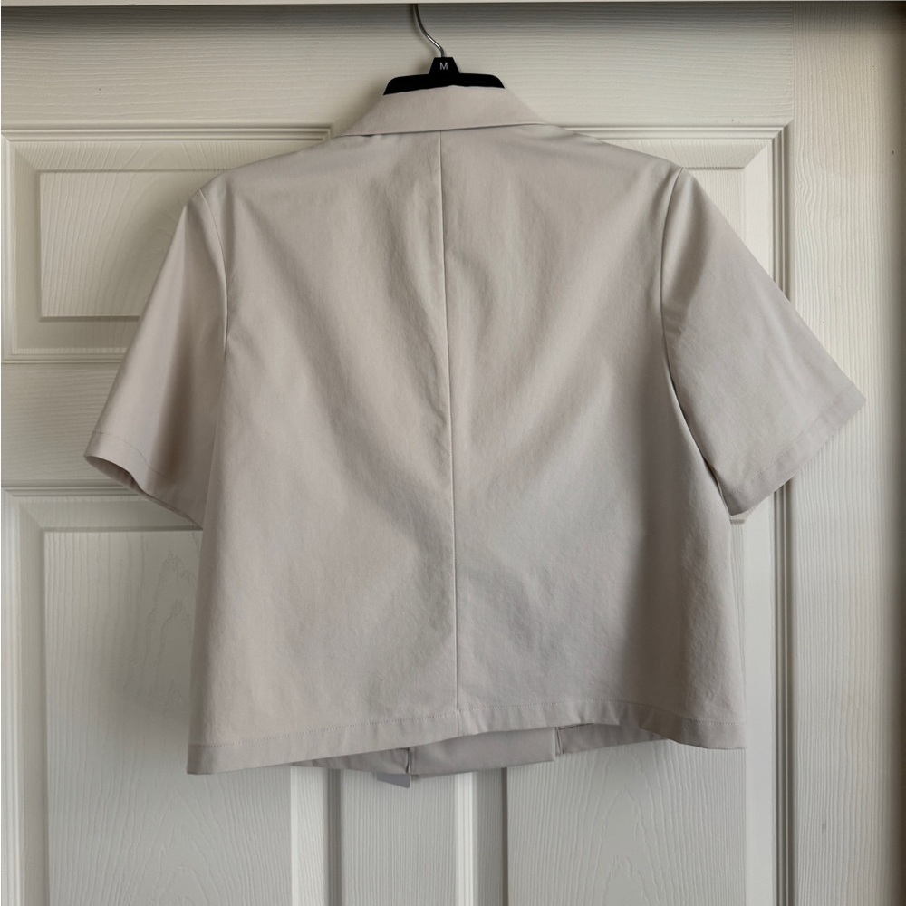 NWT GU Cream Short Sleeve Blazer - Picture 5 of 7
